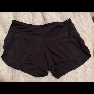 Lululemon Black Speed Short Size 4